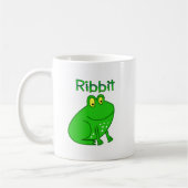 Frosch Ribbit Kaffeetasse (Links)