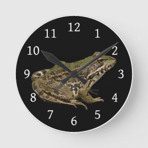 Frosch Runde Wanduhr
