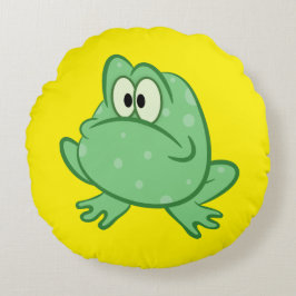 Frosch Rundes Kissen