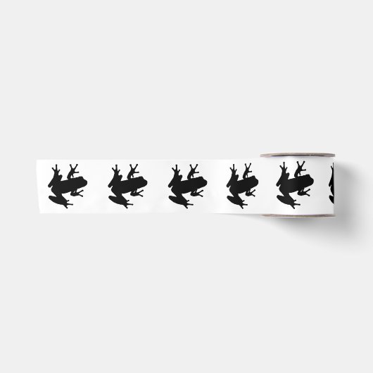 Frosch Satinband (Vorderseite)