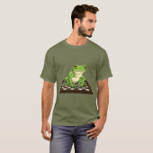 Frosch Schachbrettschach T-Shirt (Vorne ganz)