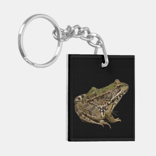 Frosch Schlüsselanhänger (Vorderseite links)