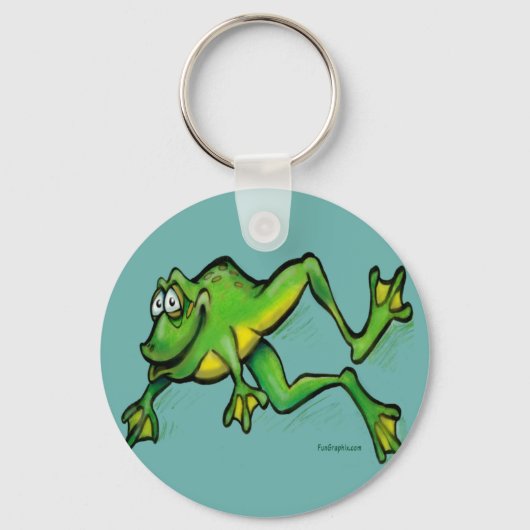 Frosch Schlüsselanhänger (Vorderseite)