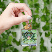 Frosch Schlüsselanhänger (Hand)