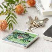 Frosch Schlüsselanhänger (Seite)