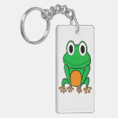 Frosch Schlüsselanhänger (Vorderseite links)