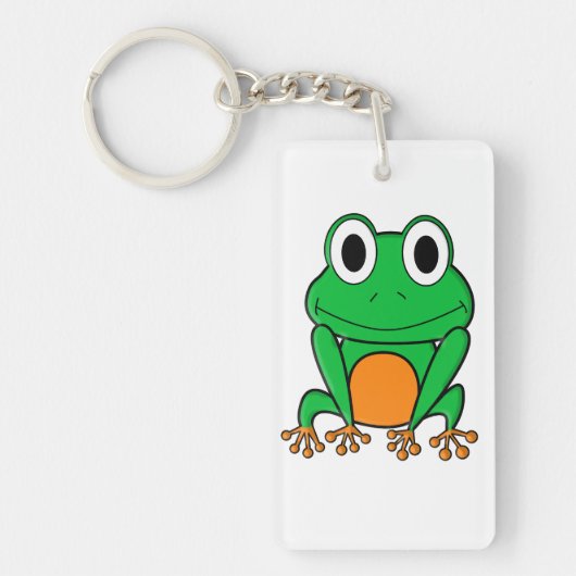 Frosch Schlüsselanhänger (Vorderseite)