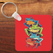 Frosch Schlüsselanhänger (Vorderseite)