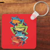Frosch Schlüsselanhänger (Rückseite)