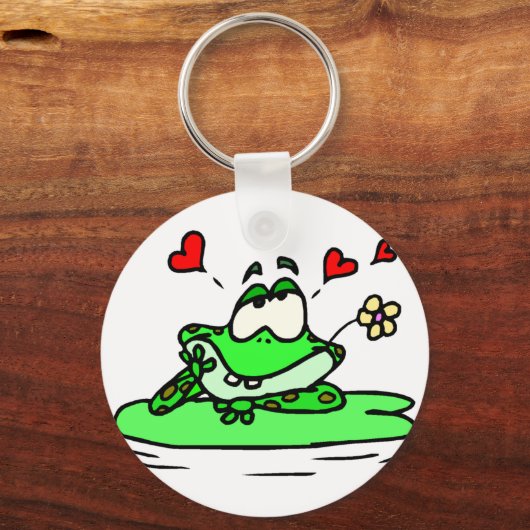 Frosch Schlüsselanhänger (Vorderseite)