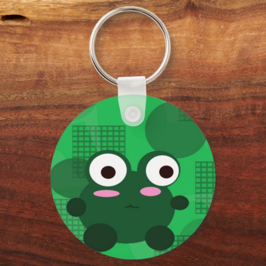 Frosch-Schlüsselanhänger Schlüsselanhänger (Vorderseite)