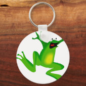 Frosch-Schlüsselanhänger Schlüsselanhänger (Vorderseite)