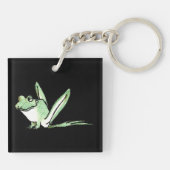 Frosch-Schlüsselanhänger Schlüsselanhänger (Rückseite)