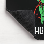 Frosch-Schwert-Umhang Huzzah Lustiges Meme Fantasy Mousepad (Ecke)
