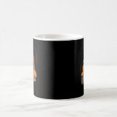 Frosch-Scooter-Pilz-Goblincore-Akademia Kaffeetasse (Mittel)
