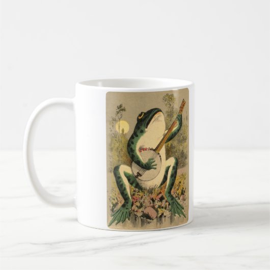Frosch-Serenade-Tasse Kaffeetasse (Links)
