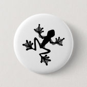 Frosch-Silhouette Button (Vorderseite)