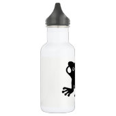 Frosch-Silhouette Trinkflasche (Links)