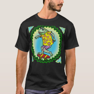 Frosch Skateboard T-Shirt