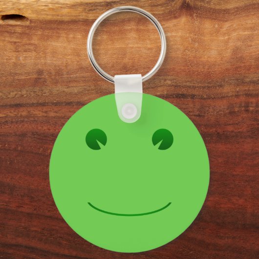 Frosch Smile Schlüsselanhänger (Vorderseite)