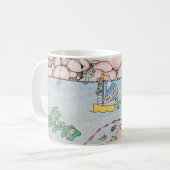 Frosch-Sommer-Kaffee-Tasse Kaffeetasse (Vorderseite Links)