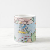 Frosch-Sommer-Kaffee-Tasse Kaffeetasse (Mittel)