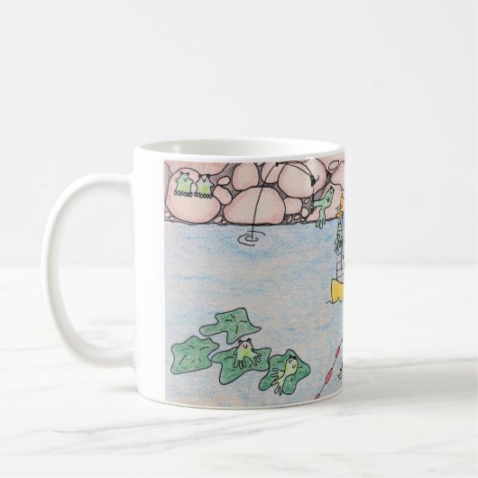 Frosch-Sommer-Kaffee-Tasse Kaffeetasse (Links)