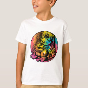 Frosch spielen Gitarre - Cotattcore Ästhetischer S T-Shirt