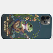 Frosch spielen Gitarre Wildblume Cotattcore Custom Case-Mate iPhone Hülle (Rückseite (Horizontal))