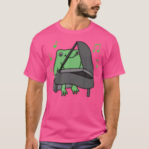 Frosch spielt Klavier T-Shirt