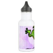Frosch springend, fertigen Sie niedliches Trinkflasche (Links)