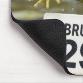 Frosch springt über das Datum 29. Februar Mousepad (Ecke)