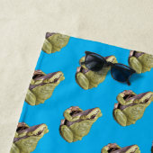Frosch Strandtuch (Beispiel)