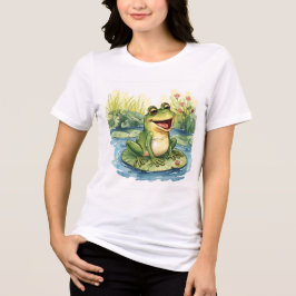 Frosch-T - Shirt für Frauen