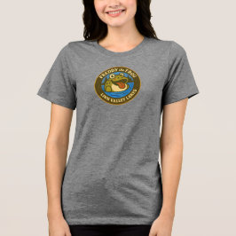 Frosch-T-Shirt für Frauen Tri-Blend Shirt