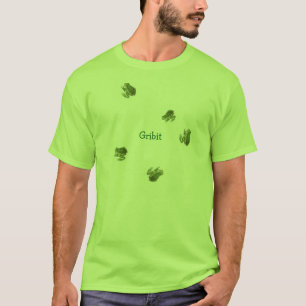 Frosch-T - Shirt für Männer - grüne Frösche au