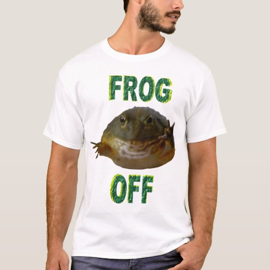 Frosch-T-Shirt T-Shirt (Vorderseite)