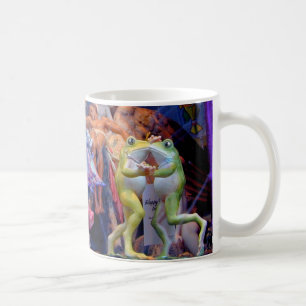 Frosch-Tanz-Tasse Kaffeetasse