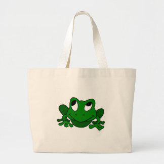 Frosch-Taschen-Tasche Jumbo Stoffbeutel