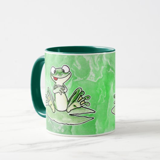 Frosch Tasse (Vorderseite Links)