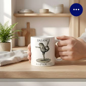 Frosch Tasse - "Balance ist eine Praxis"