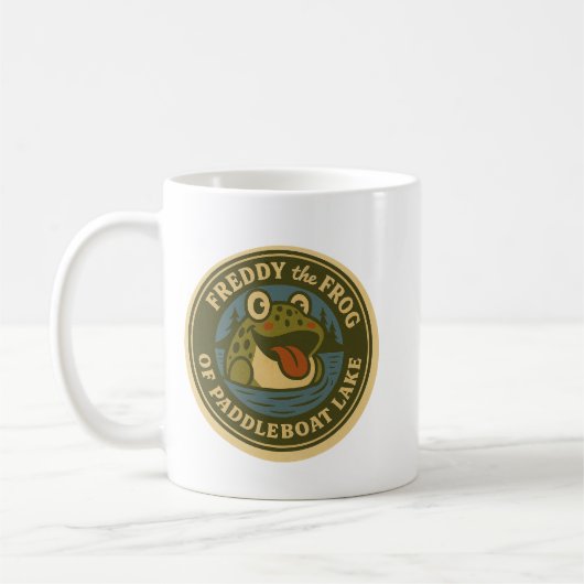 Frosch-Tasse- Kaffeetasse (Links)