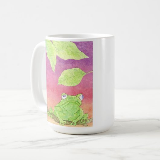 Frosch-Tasse Kaffeetasse (Vorderseite Links)