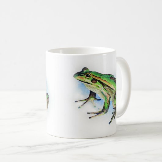 Frosch-Tasse Kaffeetasse (VorderseiteRechts)