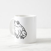 Frosch-Tasse Kaffeetasse (Vorderseite Links)
