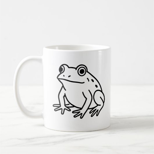 Frosch-Tasse Kaffeetasse (Links)
