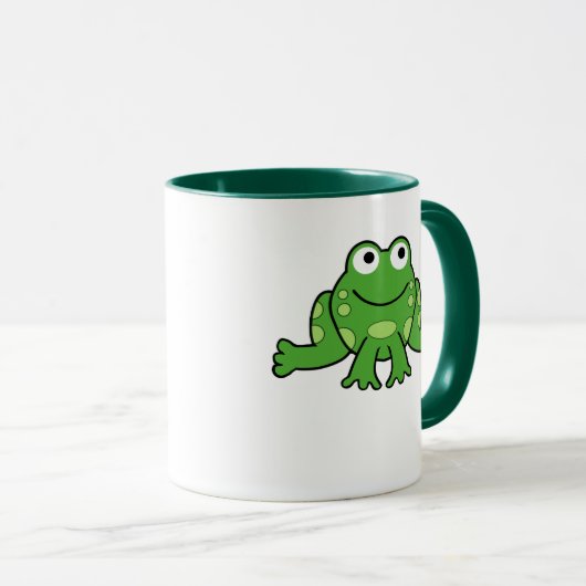 Frosch-Tasse Tasse (VorderseiteRechts)