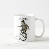 Frosch-Tasse – "Wackel-Einstell-Weiter" Kaffeetasse