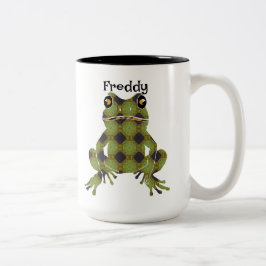 Frosch-Tasse Zweifarbige Tasse