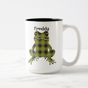 Frosch-Tasse Zweifarbige Tasse